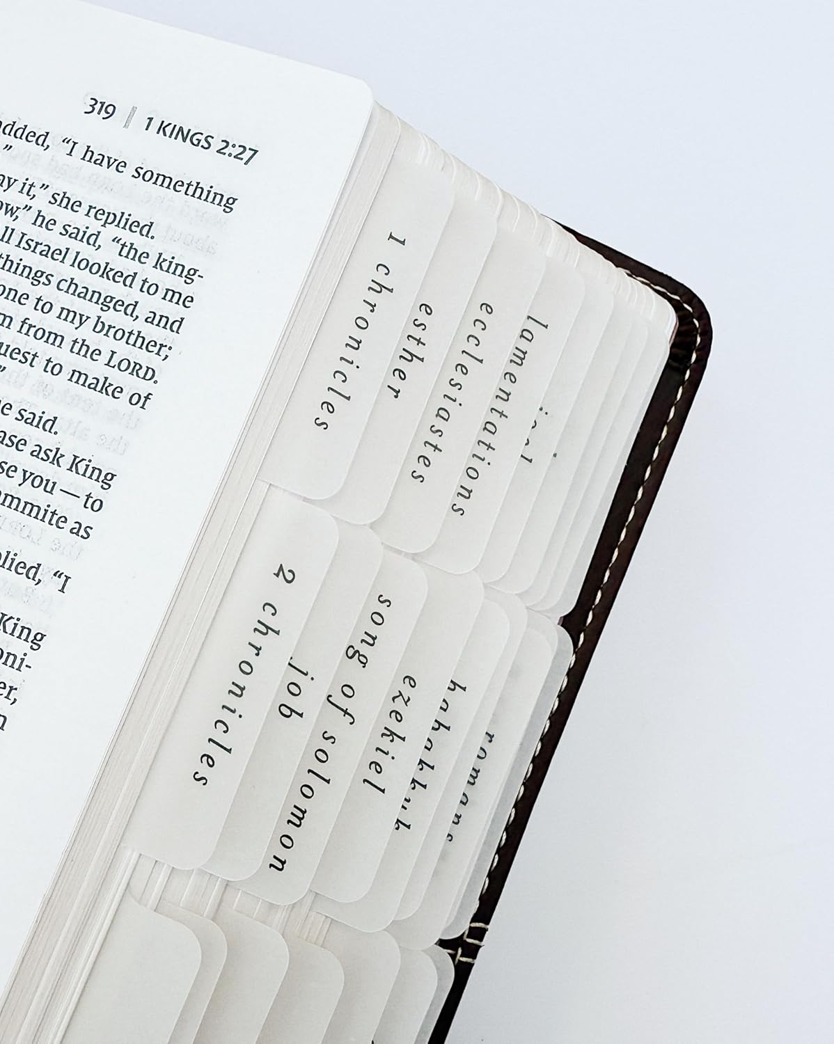 Vellum Script Bible Tabs